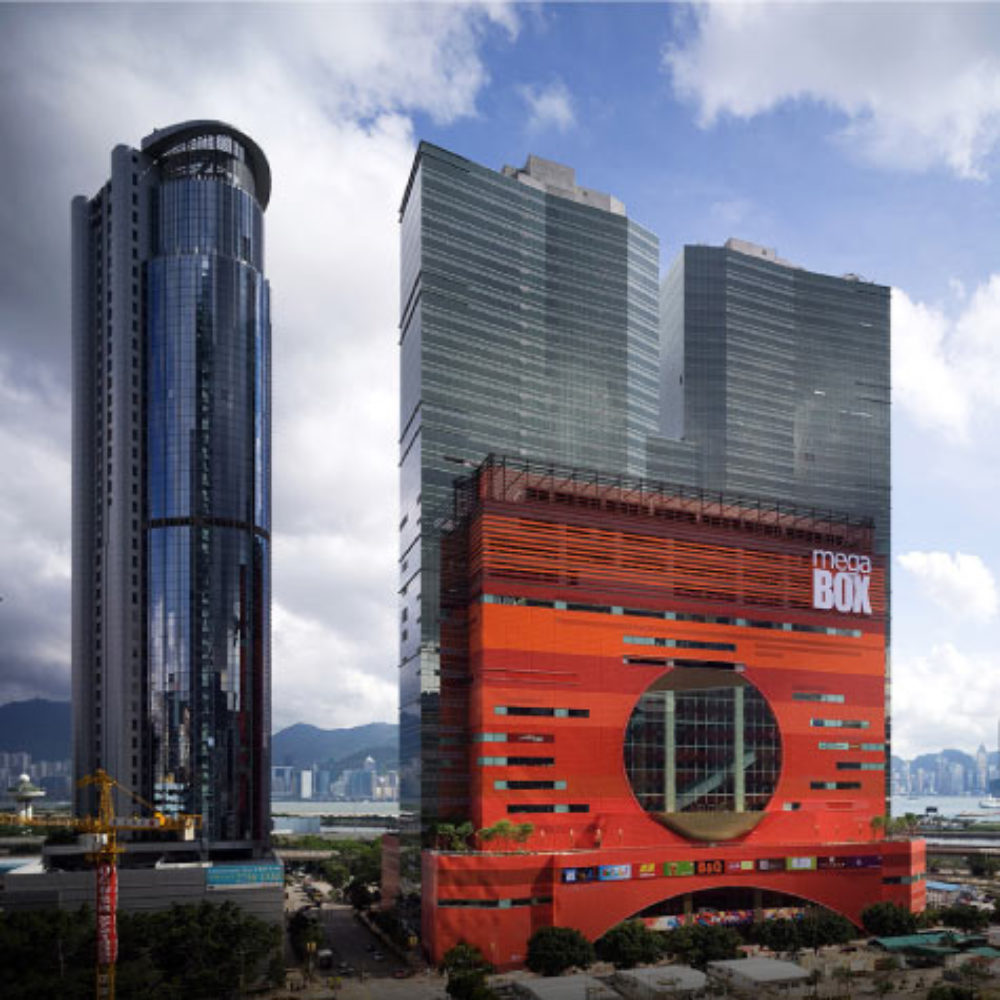 MegaBox Glass wall (Hong Kong)